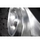 Miroir design argenté 160 cm