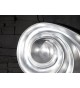 Miroir design argenté 160 cm
