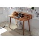 Bureau secrétaire bois massif huilé