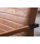 Banquette de Table Cuir Simili vieilli Marron