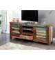 Meuble TV industriel en bois recyclé