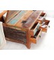 Table basse industriel en bois recyclé