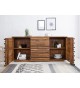 Buffet bois 160 cm - Sesham massif verni