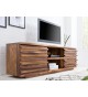 Meuble TV bois 150 cm - Sesham massif verni