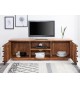 Meuble TV bois 150 cm - Sesham massif verni