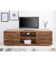 Meuble TV bois 150 cm - Sesham massif verni