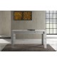 Table déco chêne blanc 160 cm