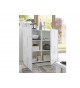 Salon complet blanc laqué - Meuble TV, table basse, commode haute