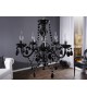Lustre suspendu noir 5 lampes