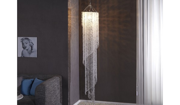 Lustre design suspendu