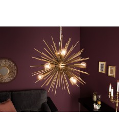 Luminaire design doré Ø 50 cm