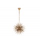 Luminaire design doré Ø 50 cm