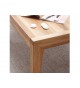 Table basse extensible en bois massif