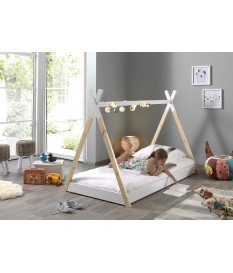 Lit tipi 1 place - Couchage 90x200 cm