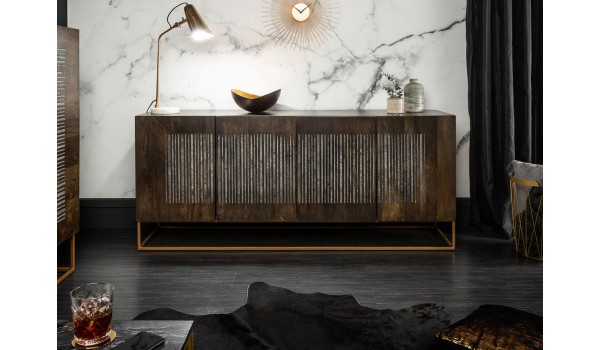 Buffet / Bois et métal / Type contemporain