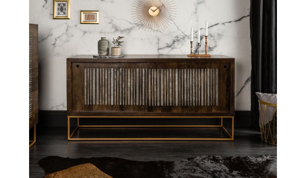 Buffet contemporain à portes coulissantes