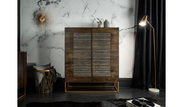 Buffet haut contemporain 2 portes