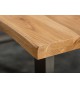 Buffet en bois et métal industriel 160 cm