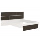 Lit 140/160/180 + chevet suspendus