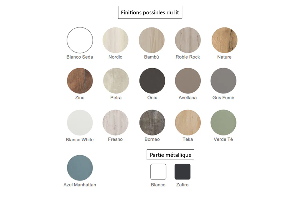 PALETTE DE COULEURS